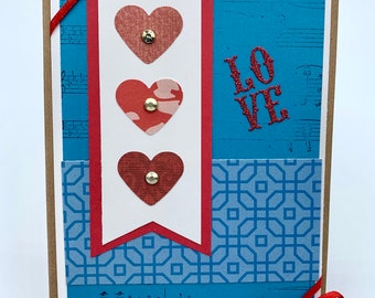 LOVE Handmade Greeting Card