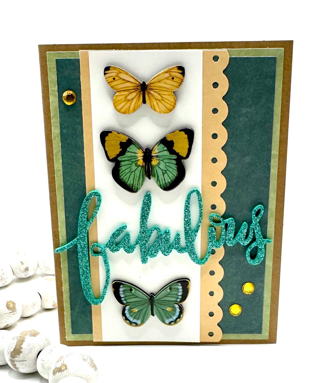 Handmade Butterfly Greeting Card: Thinking of You Card - Etsy