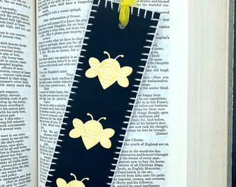 Bumblebee Handmade Bookmark