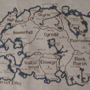 Mapa Tamriel