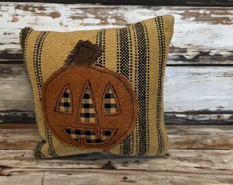 Appliquéd Pumpkin Bowl Filler-Scented Fall Decor