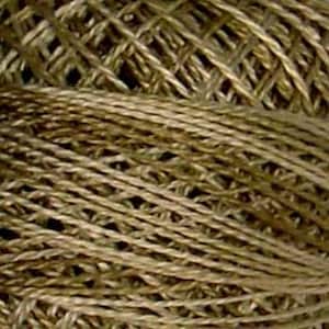 Valdani 12Wt- P3 Aged White Medium-Vintage Hues - Single Skein/Ball Thread-Perle Cotton for Wool Applique