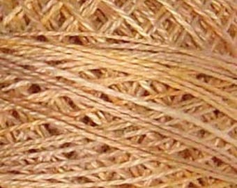 Valdani Size 12 Perle Cotton Thread: Faded Marygold JP7, 109 yds