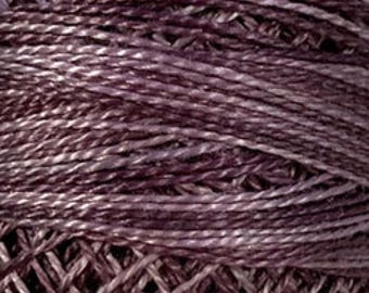 Valdani Melancholie Purple Perle Cotton Thread: 12 Wt Heirloom Collection