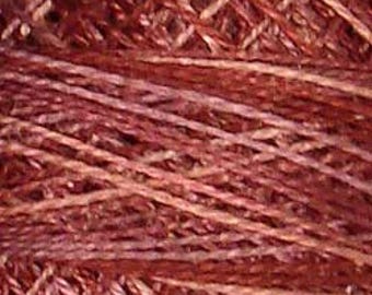 Valdani 12Wt- P8 Old Rose-Vintage Hues - Single Skein/Ball Thread-Perle Cotton for Wool Applique