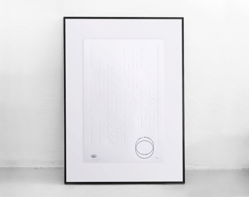 Geometry Art Print Limited Edition