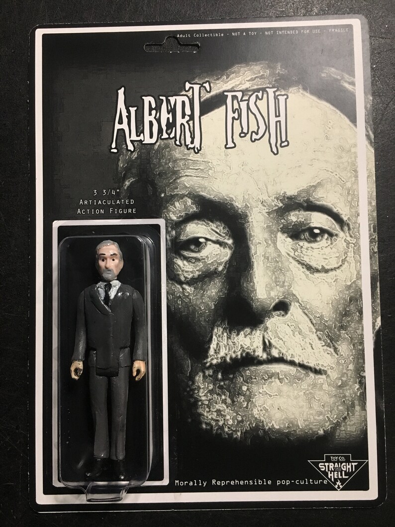 Albert Fish action figure Straight To Hell Toyco murderbelia truecrime custom
