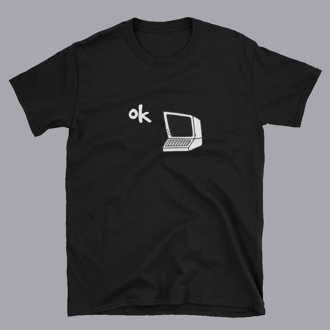Radiohead Tshirt Radiohead Inspired Ok Computer Tee Etsy