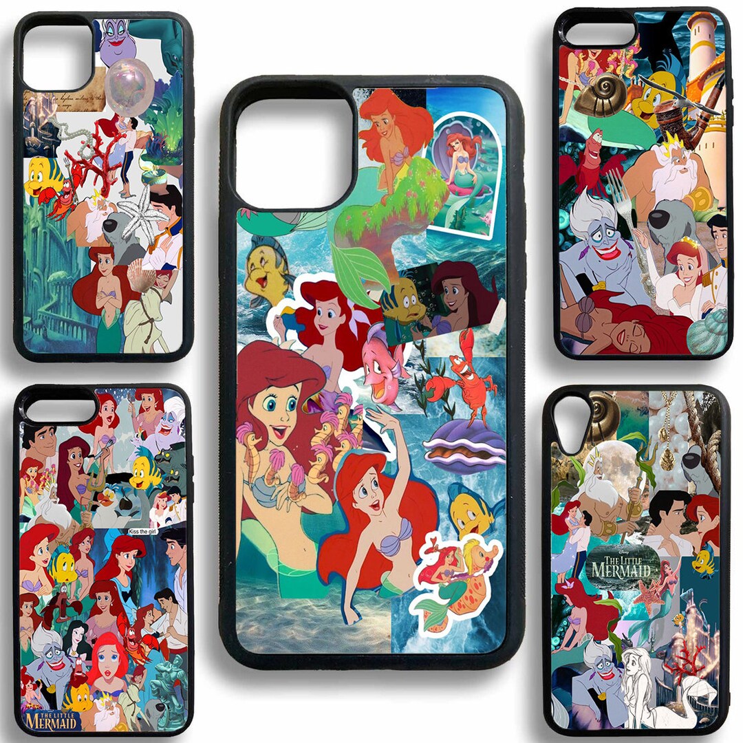Disney Princess Ariel Phone Case the Little Mermaid Phone Etsy
