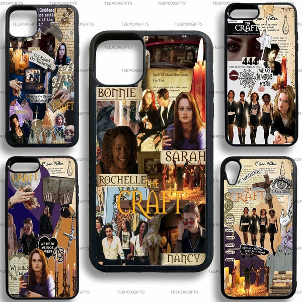The Craft Movie Poster Case, 90s Cult Classic Phone Case, Craft Aesthetic Phone Cover, iPhone 11 12 13 14 Case, Samsung Galaxy Case