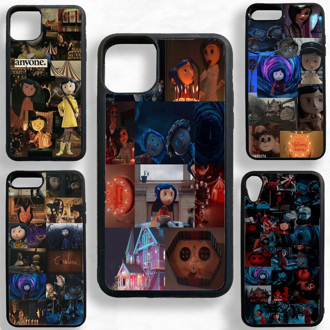 Retro Coraline Phone Case Coraline Movie Phone Case Etsy