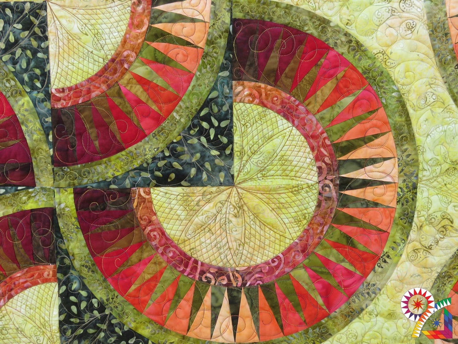 When Summer Ends Quilt PATTERN Be Colourful When Summer Ends Etsy