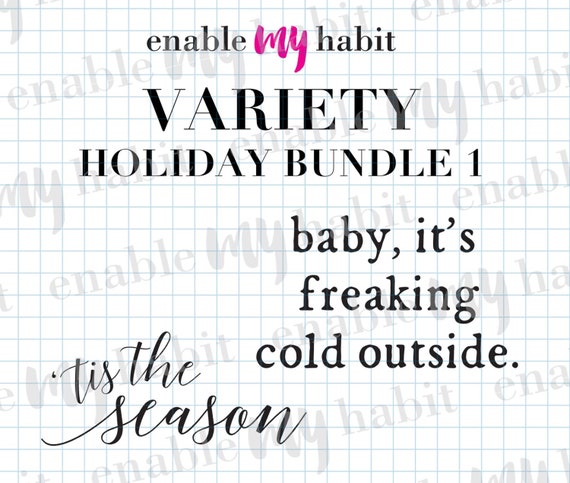 C’est la saison, bébé, il est froid froid froid dehors, Noel, joyeux, joyeux vacances flipper variété Bundle, couper des fichiers pour Silhouette Cameo, modèles de chemise 5e9fe0 C’est la saison, bébé, il est froid froid froid dehors, Noel, joyeux, joyeux vacances flipper variété Bundle, couper des fichiers pour Silhouette Cameo, modèles de chemise 5e9fe0