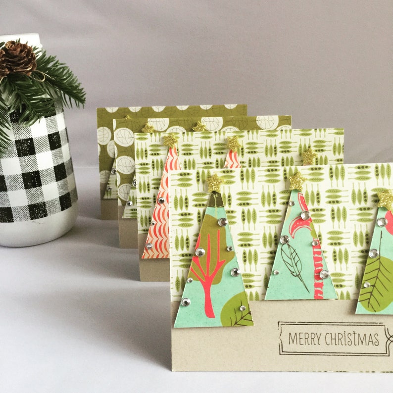 Christmas Card Eco Friendly Greeting Cards Holiday Cards Etsy