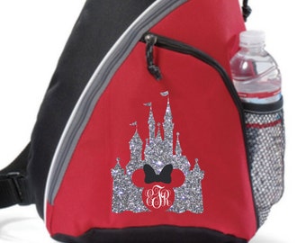 Minnie or Mickey Personalized bag, Minnie Backpack, Disney Trip Kids backpack, Family Vacation Minnie Bag