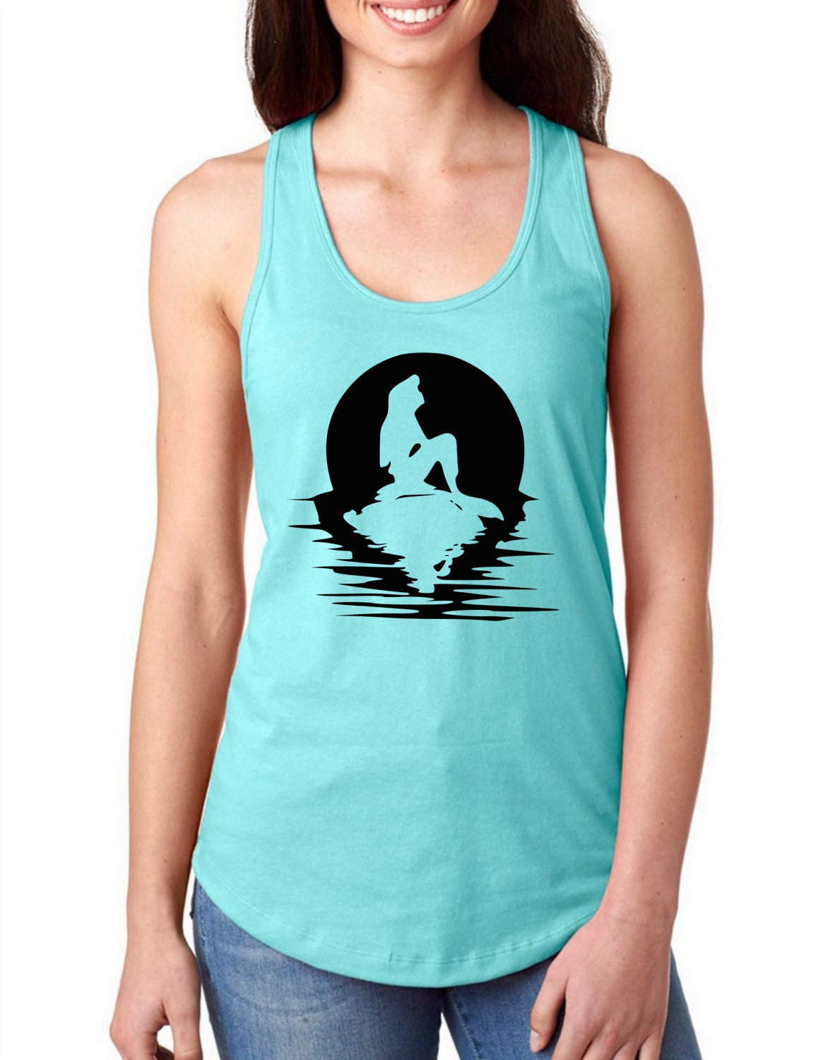 Ariel Shirt Disney Little Mermaid womens shirt Ariel Tank | Etsy