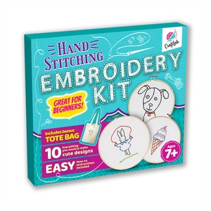 Hand Stitching Embroidery Kit for Beginners