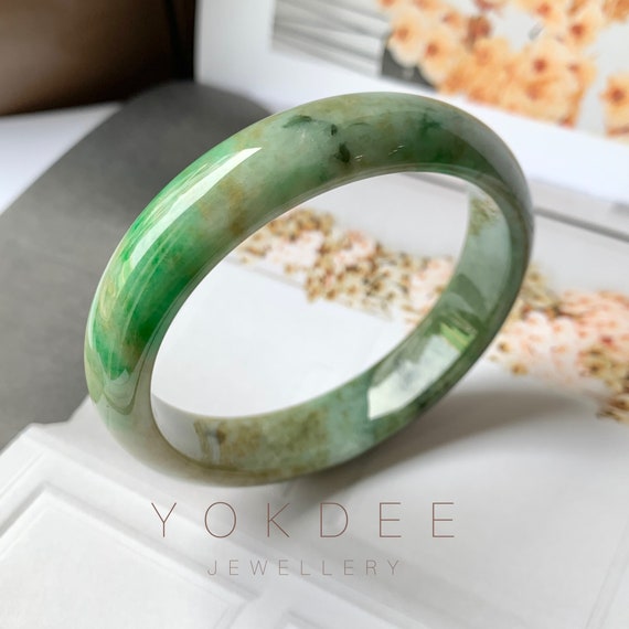 Multi color jade bangle deals
