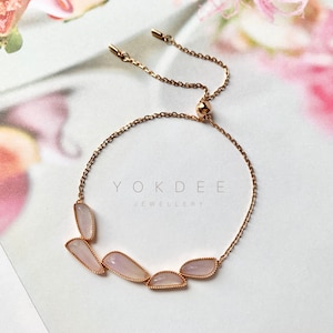 Icy A-Grade Natural Lavender Jadeite Pebble Mosaic Bracelet No.190350, Bracelet Collection, Charming Bracelet, Gifts for her, Valentine Gift