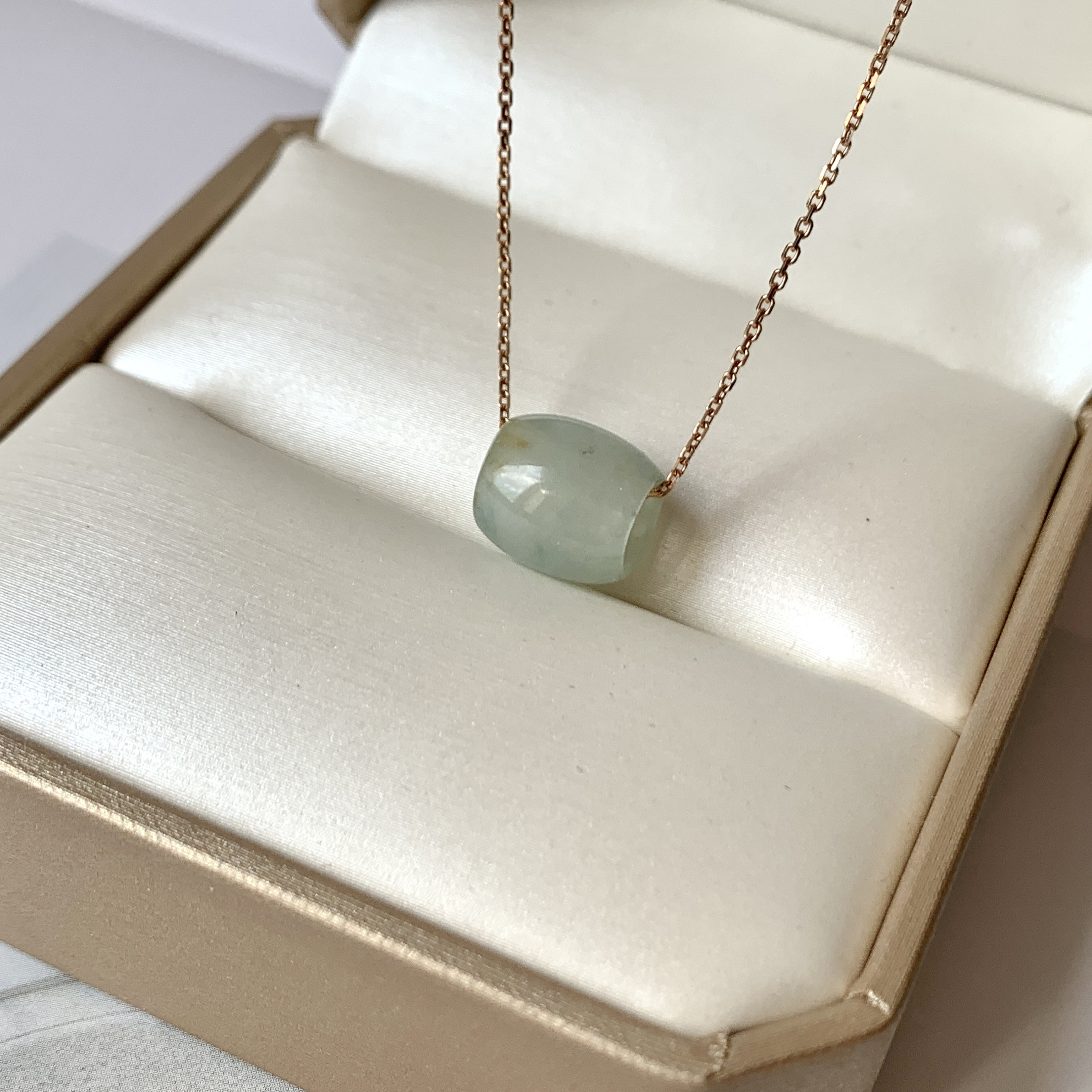 A-grade Natural Floral Jadeite Barrel Pendant No.220672 - Etsy