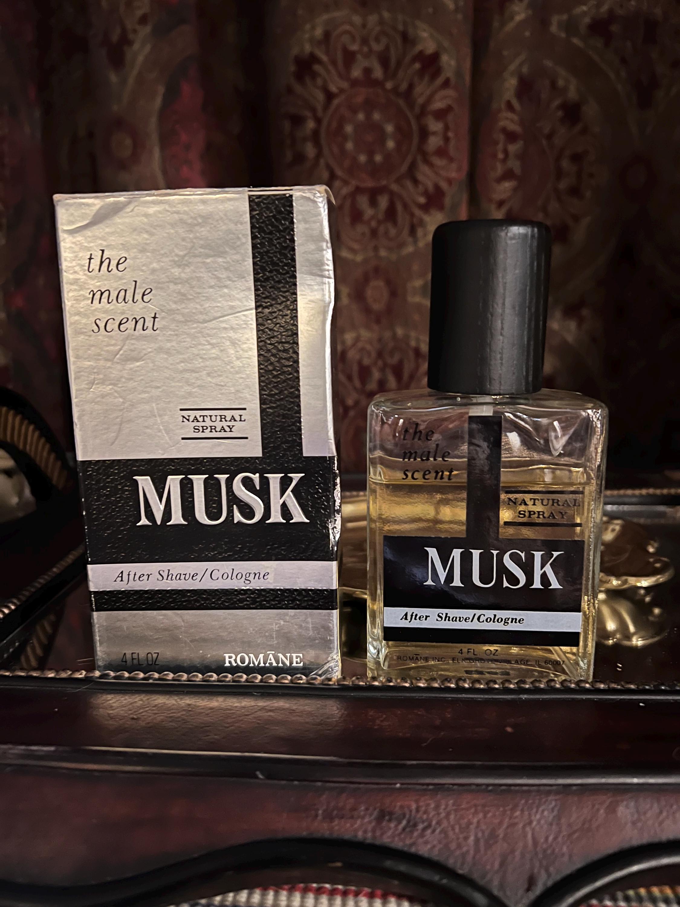 Vintage Romane Musk the Male Scent Aftershave/cologne - Etsy