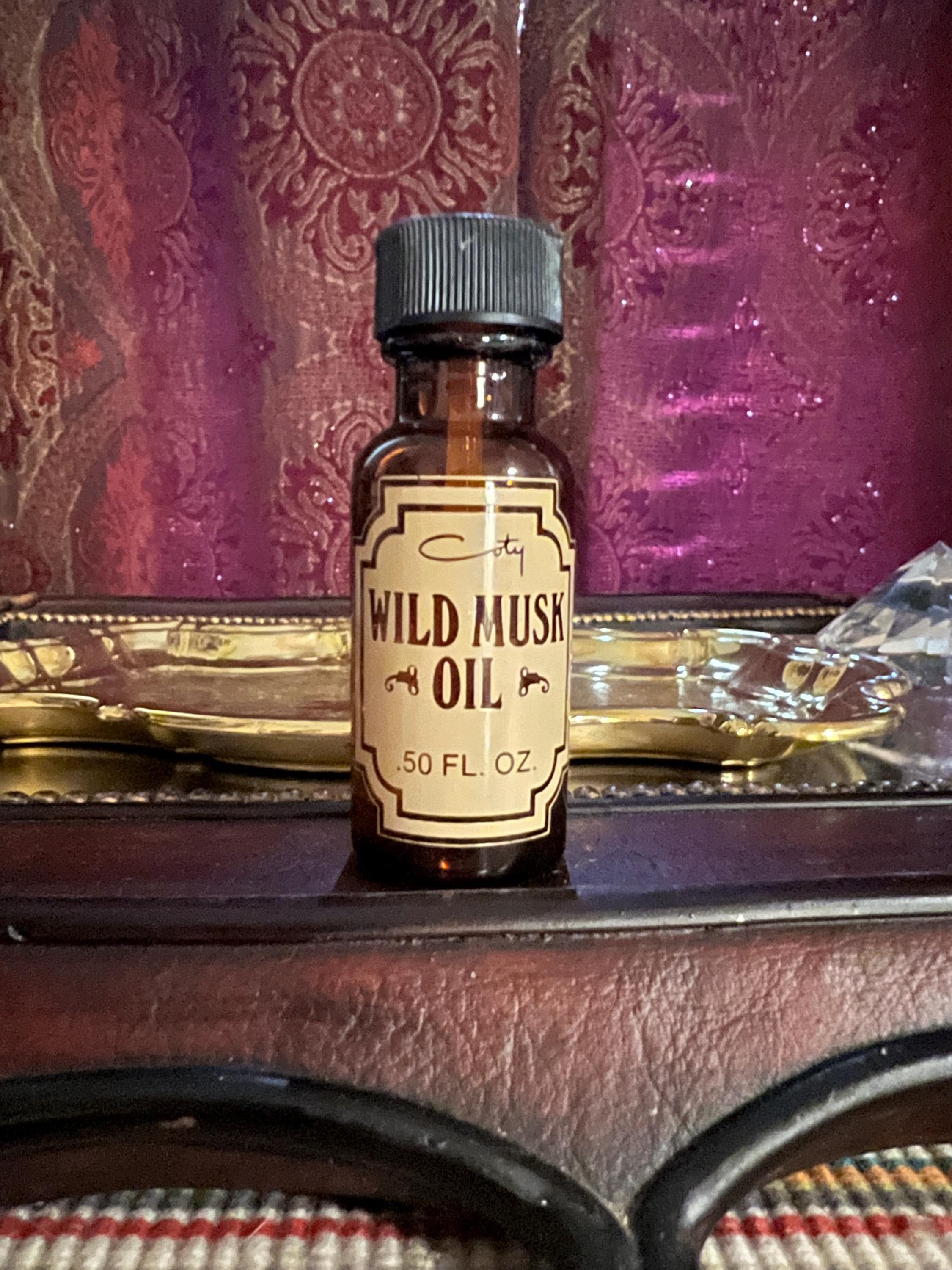 Women's Cologne Wild Musk Oil Perfume By Coty Coty Wild Musk Oil