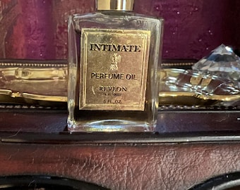Vintage Revlon Intimate Eau De Toilette Splash 4 Fl Oz With