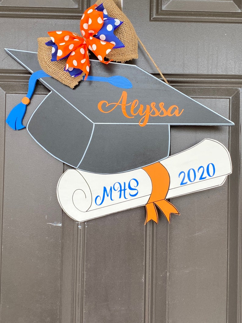 Graduation Door Hanger Etsy