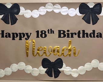 18th Birthday Banner