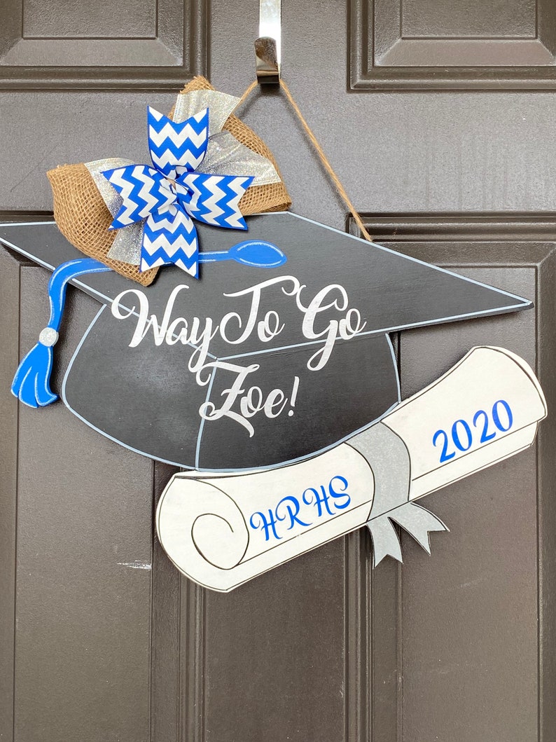 Graduation Door Hanger Etsy