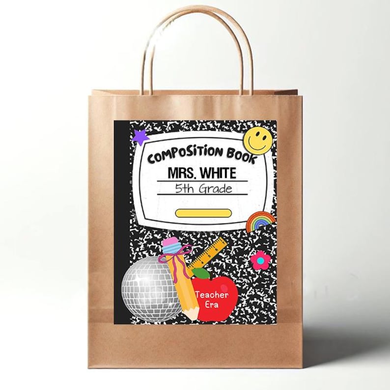 Teacher Appreciation Week Jpeg File | Teacher Bags | Gift Bag | Teacher ...