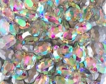 13x18 ab glass gem set
