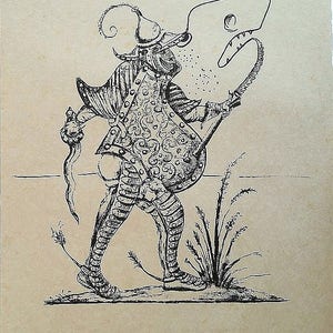 Salvador Dali hand signed original lithograph