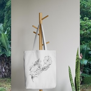 La canción del coquí Puerto Rico Totebag