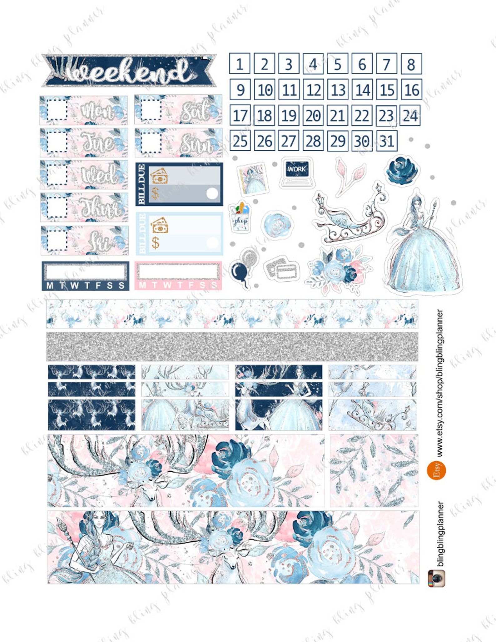 winter-printable-planner-stickers-winter-snow-printable-kit-etsy-hong