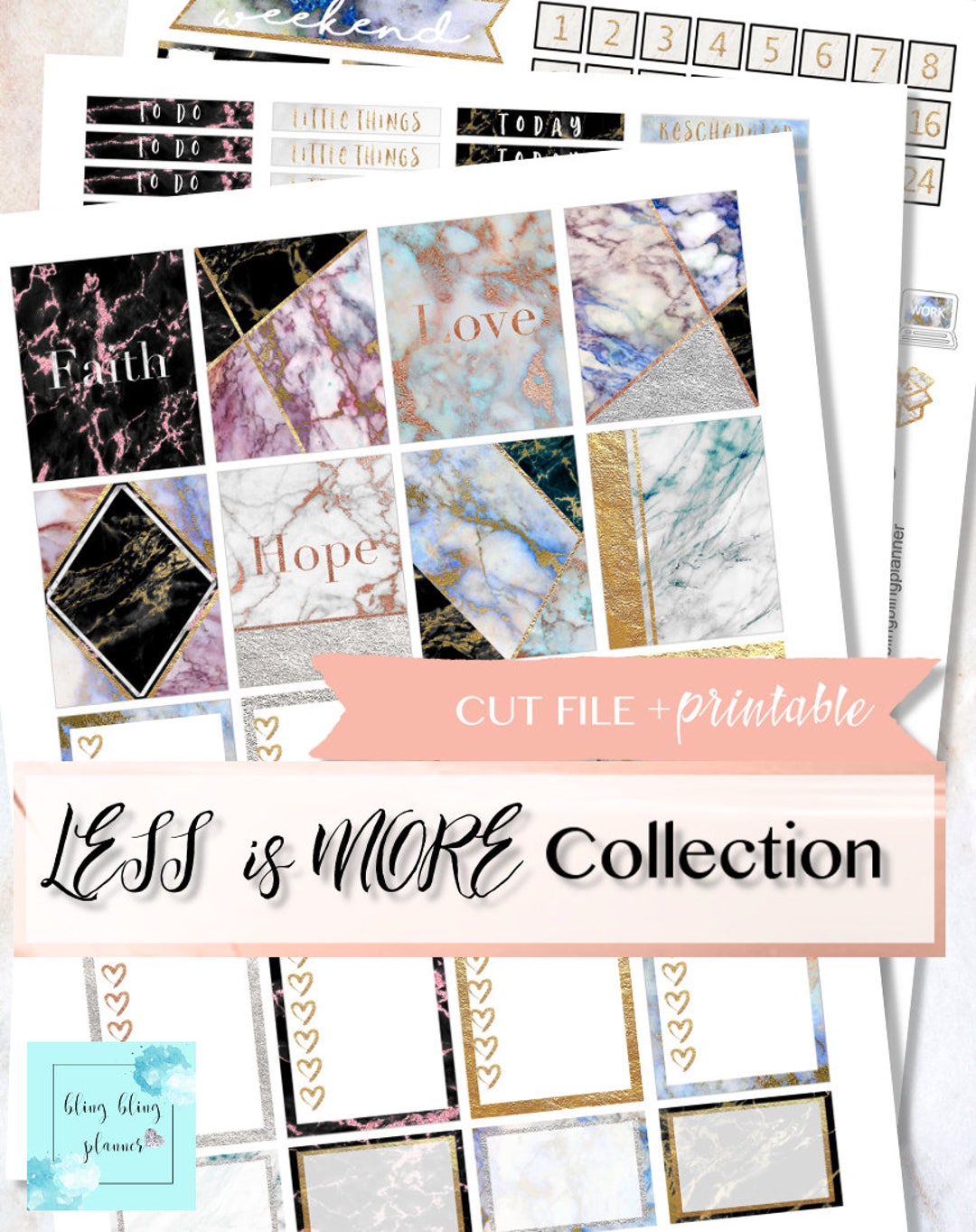 Using Only Erin Condren Stickers! Plan with Me: New 2016-17 EC Accessories  