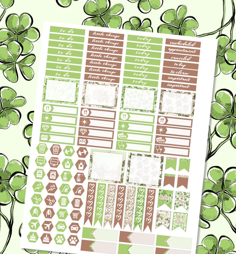 glow stickers st patricks day