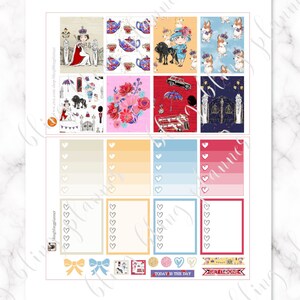 The Queen PLANNER Stickers, Printable Planner Stickers, Elizabeth Queen ...