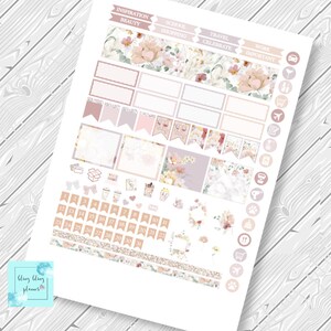 MAY MONTHLY PLANNER Kit Printable, Flower Weekly Sticker Kit, May ...