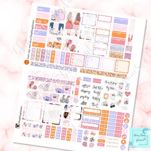 HOBONICHI PRINTABLE KIT, Hobonichi Weeks Stickers, Best Friend ...