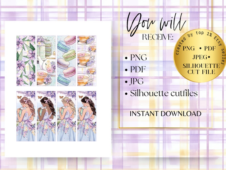 SPRING PRINTABLE Planner Sticker for Erin Condren Weekly Sticker Kit ...