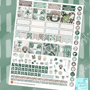 AUGUST MONTHLY KIT Printable, August Monthly Printable, Monthly Planner ...