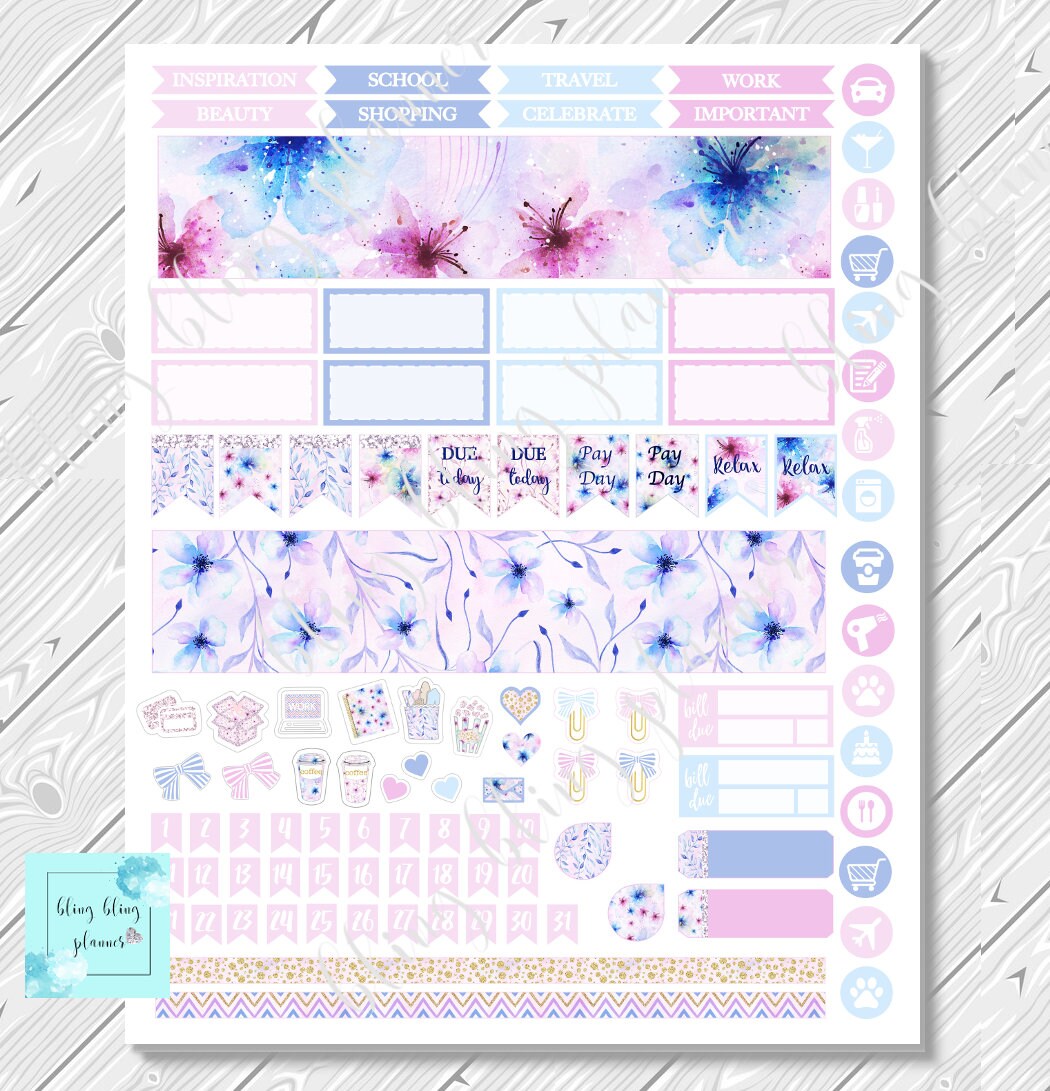 MAY MONTHLY VIEW June Monthly Kit Printable Monthly - Etsy