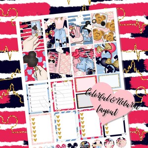 DISNEY PLANNER WEEKLY Kit, Magical Planner Stickers, Sticker Kit ...