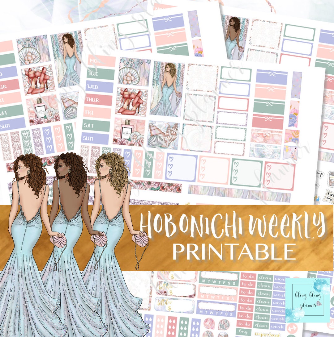HOBONICHI WEEKS PRINTABLE, Hobonichi Weeks Kit, Hobonichi Weeks Kit ...