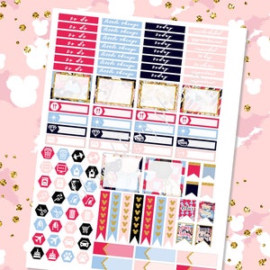 DISNEY PLANNER WEEKLY Kit, Magical Planner Stickers, Sticker Kit ...