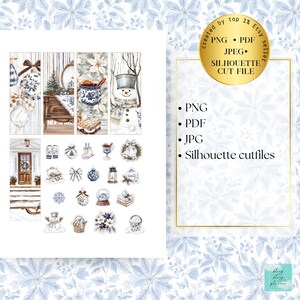 Winter Happy Planner Printable Planner Sticker Set: Classic Happy ...