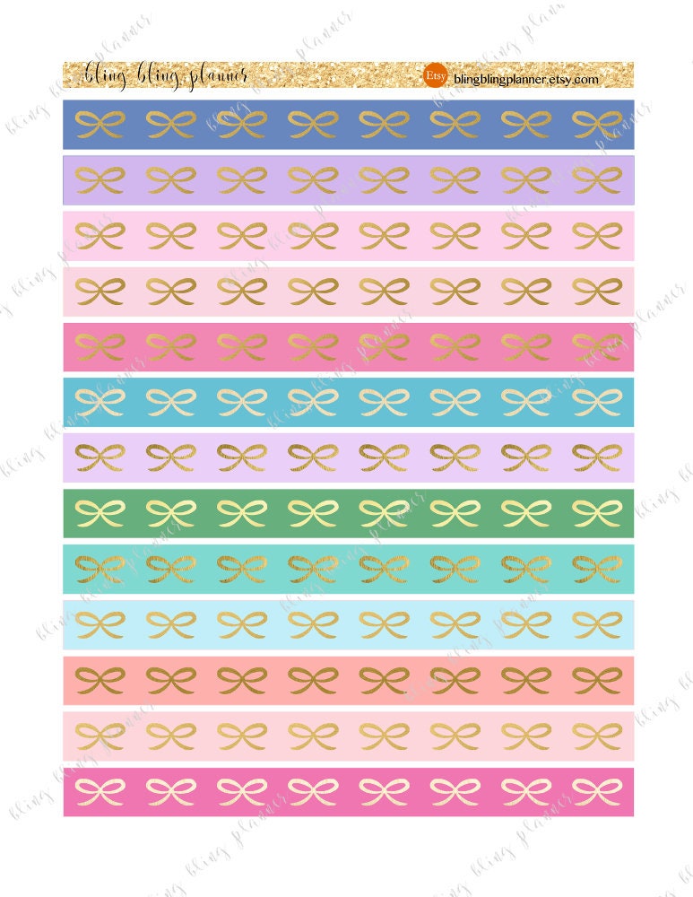 PRINTABLE WATERCOLOR WASHI printable masking tape | Etsy