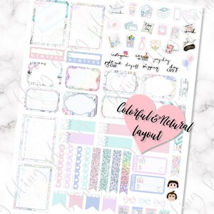 TIDY UP PLANNER Stickers, printable planner printable, house cleaning sticker, clean planner sticker, erin condren printable weekly, digital image 4