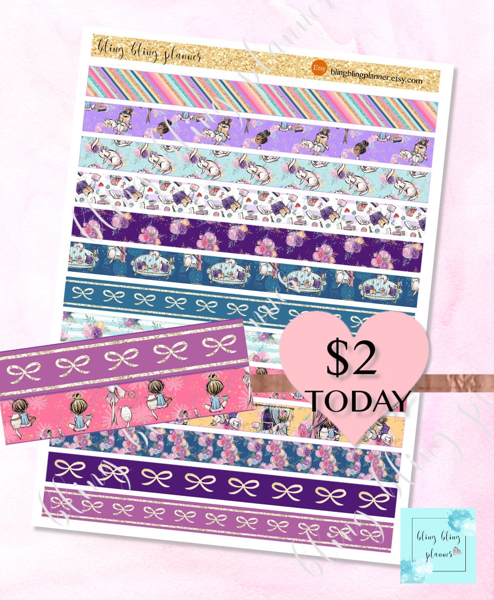 Pieces of Colorful scrapbook Washi Tape strip, label tag, decorative  scotch. Printable Stickers for planner or journal 22686836 PNG